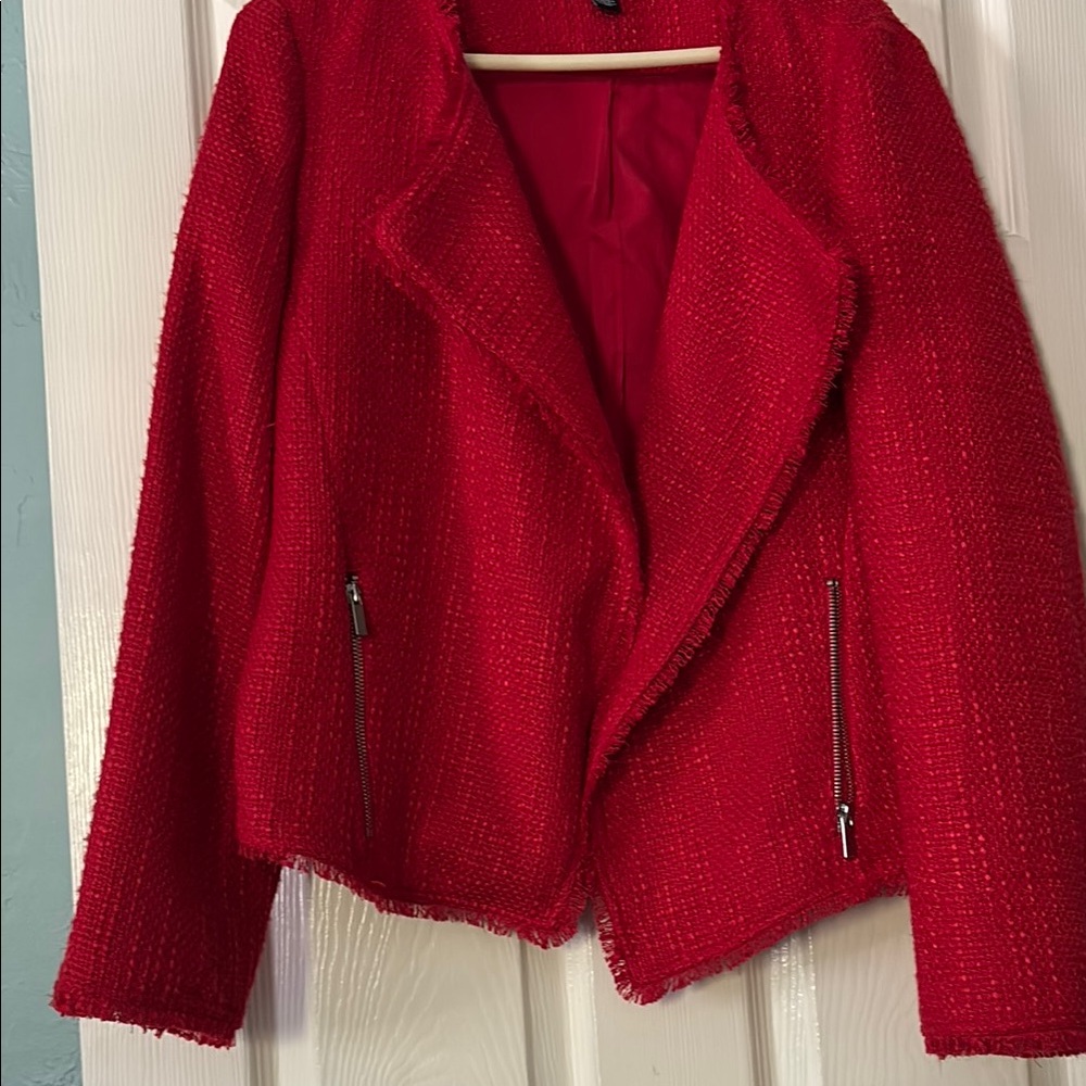 Saks fifth avenue wool lined blazer